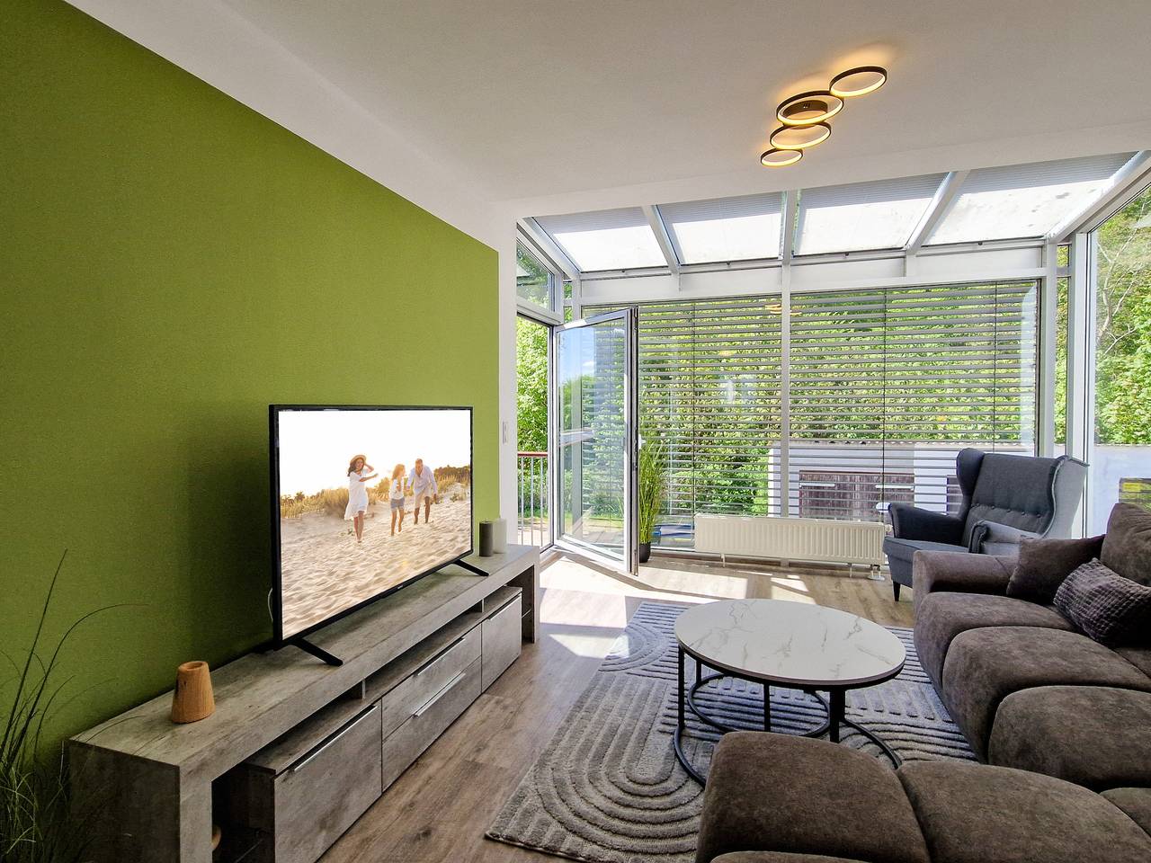 Apartamento vacacional entero, (Brise) Gartenhaus Belvedere App. 04 in Bansin, Heringsdorf