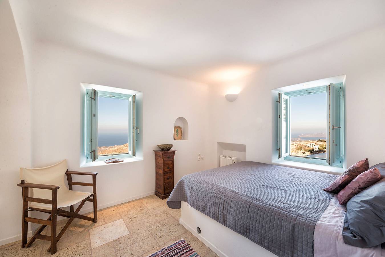 Villa per 8 persone con giardino in Santorini