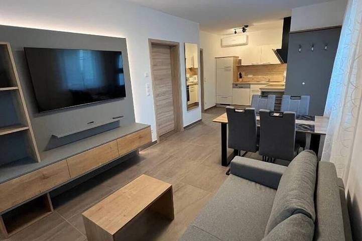 Ferienwohnung für 5 Personen, mit Balkon