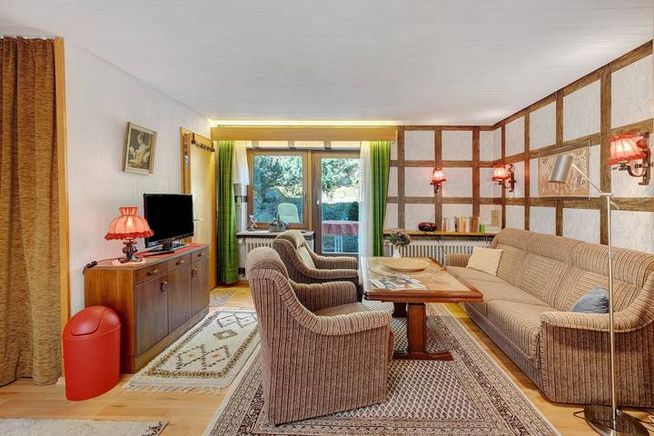 Studio für 3 Personen, mit Garten - 1