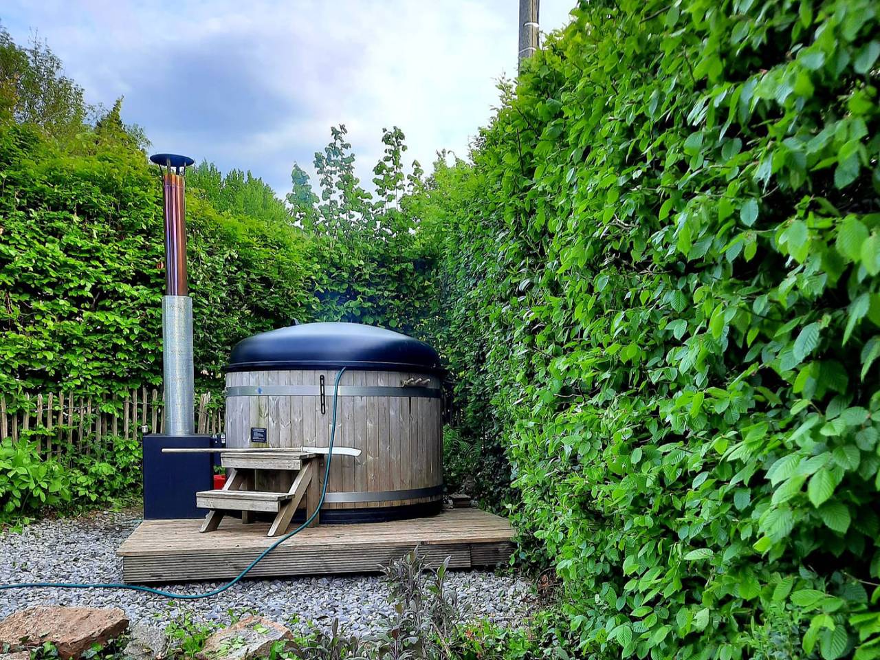 Characteristic 6-person holiday home with sauna and hot tub in Durbuy in Heyd, Durbuy