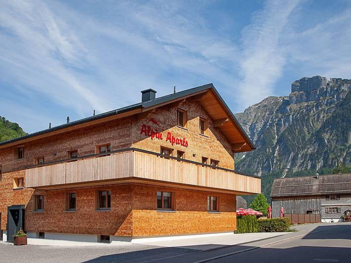 Ferienwohnung für 4 Personen, mit Balkon und Garten in Mellau