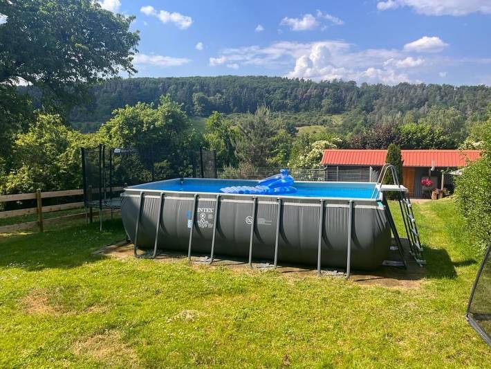 Ferienwohnung für 6 Personen, mit Terrasse und Garten sowie Pool in Bad Wildungen - 3