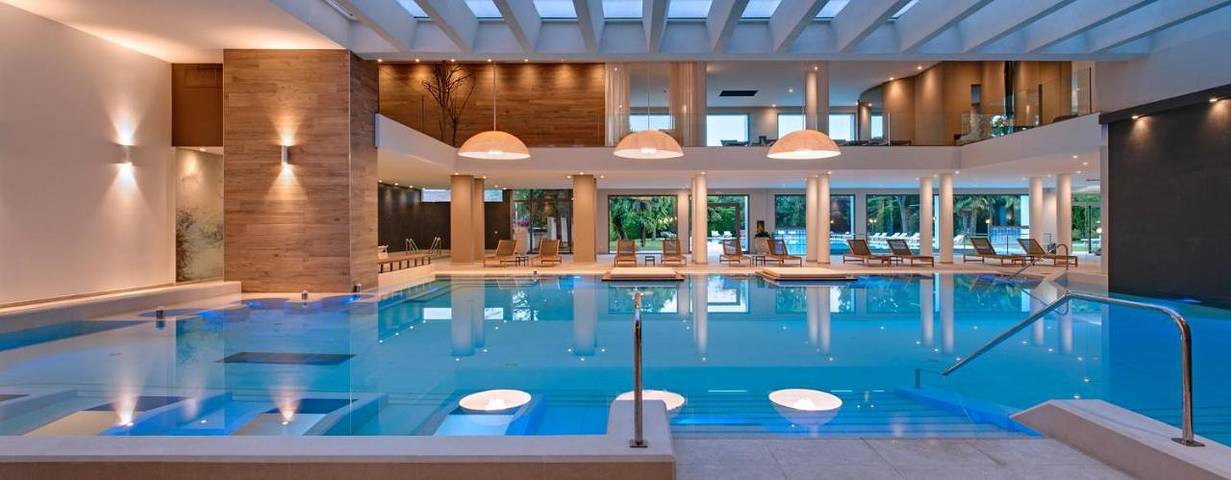 Appartamento per 2 persone, con idromassaggio e giardino nonché sauna e piscina, con animali domestici a Montegrotto Terme