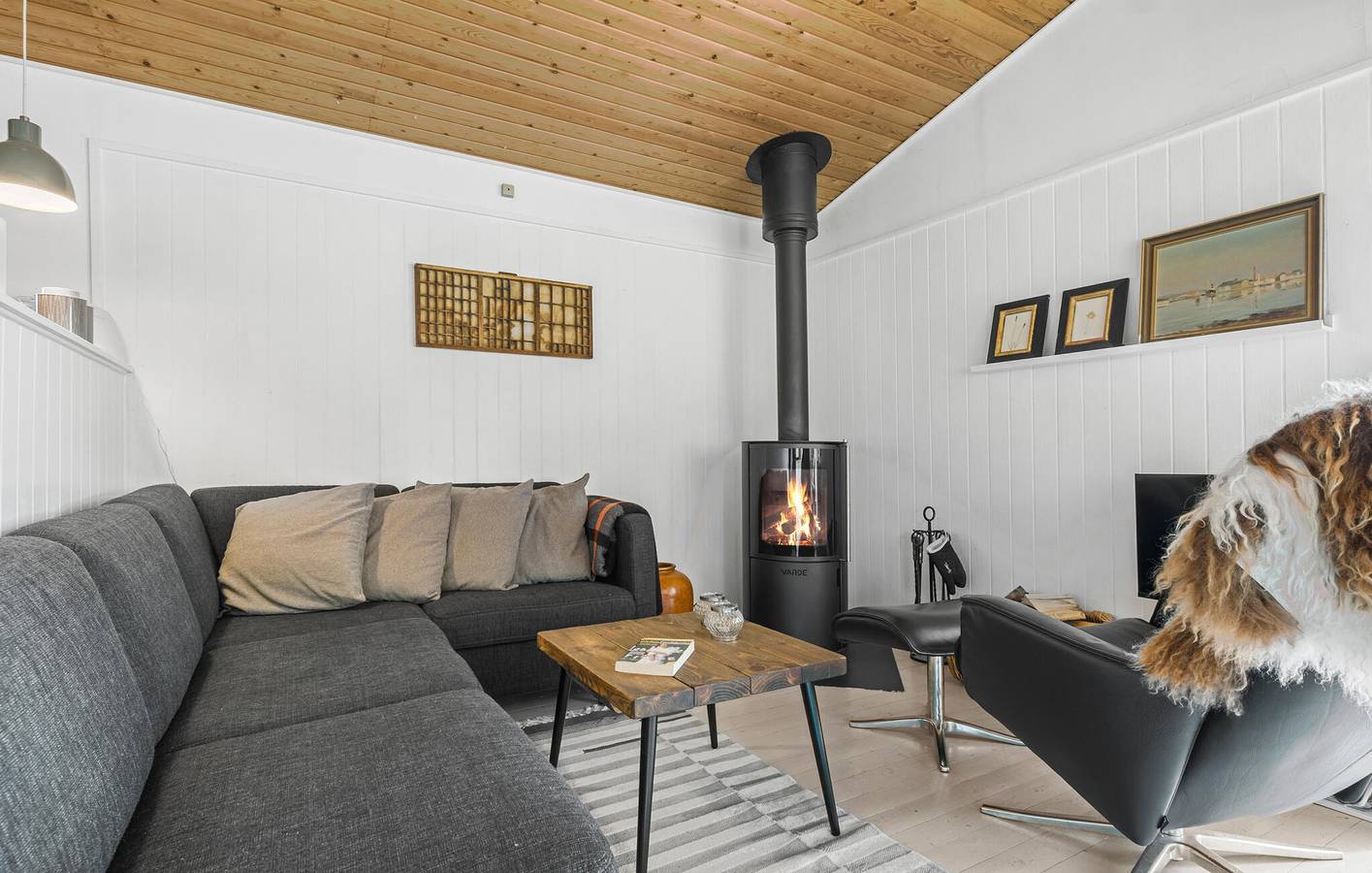 Ferienhaus für 5 Personen mit Terrasse in Kaldred, Kalundborg und Umgebung
