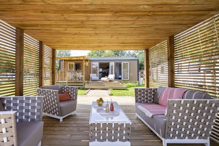 Camping pour 6 personnes, avec piscine et terrasse, adapté aux familles dans Ardennes (Belgique) - 2