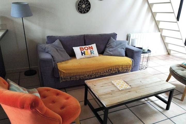 Location de vacances pour 4 personnes, avec jardin à Marsilly