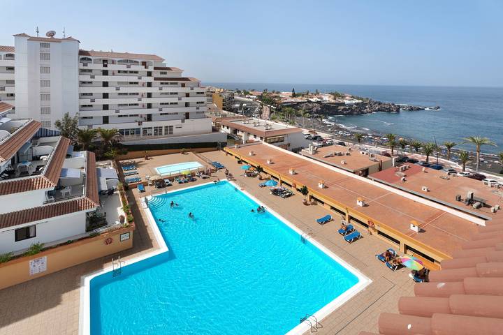 Appartement de vacances pour 4 personnes, avec Jardin et Bassin pour enfant à Puerto de Santiago