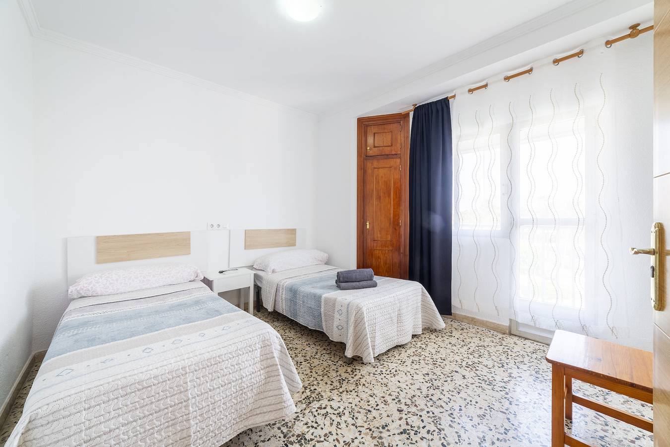 Chambre 'Doble Individual 14' avec Wi-Fi et climatisation in Roquetas de Mar, Costa de Almería