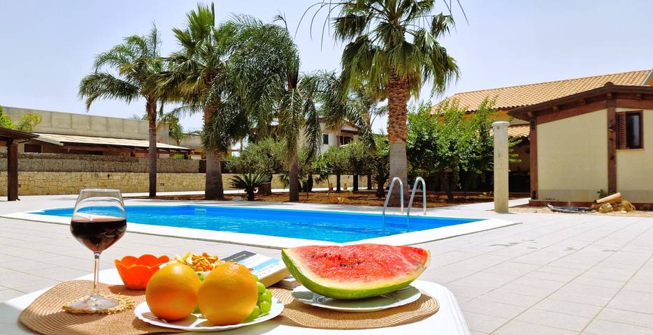 Villa per 11 persone, con Giardino a Alcamo Marina