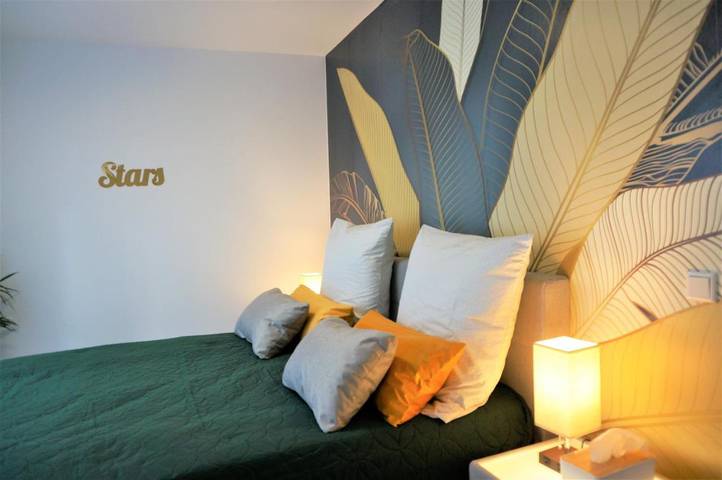 Ferienwohnung für 4 Personen, mit Balkon und Terrasse sowie Ausblick in Frankenthal
