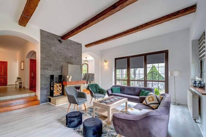 Ferienhaus für 10 Personen, mit Whirlpool und Garten sowie Sauna und Balkon - 1