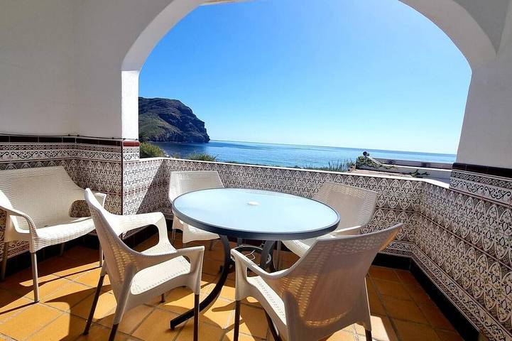 Ferienhaus für 4 Personen, mit Balkon