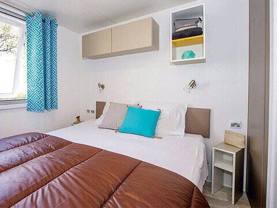 Camping Village Kalliste - Casa mobile 4 persone - Casa mobile | Premium | 2 Camere da letto | 4 Persone | Terrazza singola | Aria condizionata in Saint-Florent, Calvi e dintorni