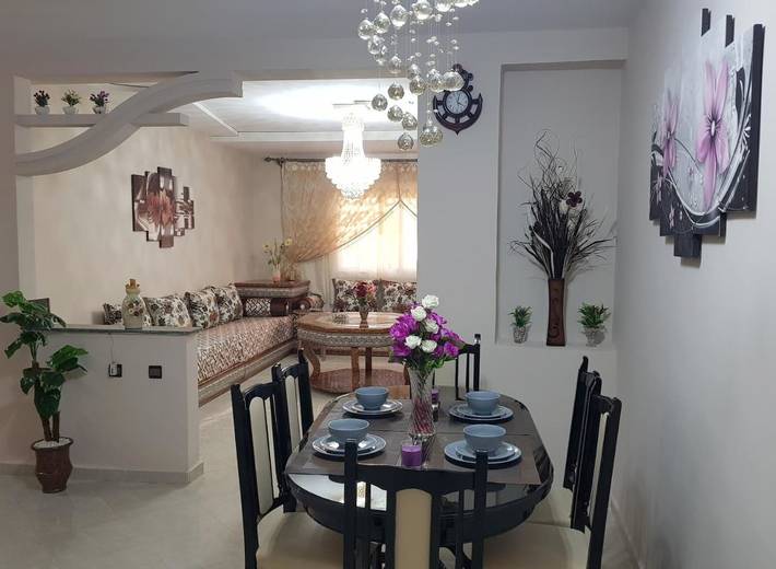 Appartement de vacances pour 9 personnes, avec terrasse et vue