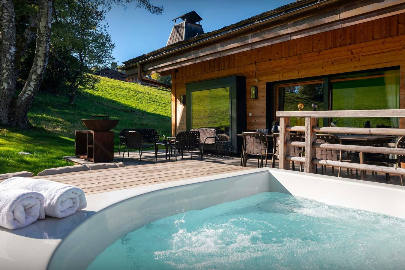 Chalet pour 12 à Combloux avec sauna et salle de sport - Ovo Network in Combloux, Pays du Mont-Blanc