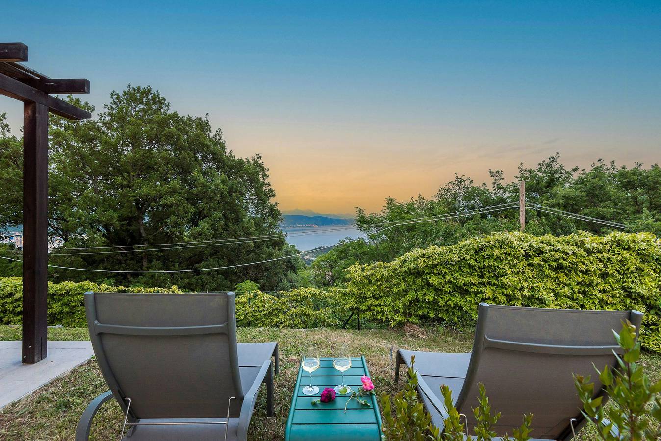 Villa con vista sulla baia delle Cinque Terre in Comune di Porto Venere, Riviera di Levante