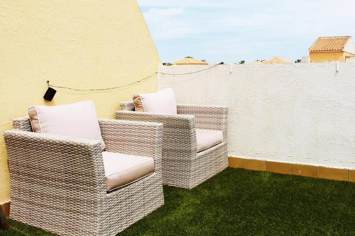 Casa rural para 5 personas, con jardín y vistas además de balcón y piscina en Rojales - 4