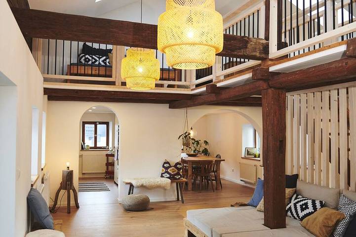 Ferienhaus für 8 Personen, mit Balkon in Oberaudorf