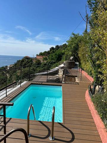 Location de vacances pour 8 personnes, avec balcon et piscine à Théoule-sur-Mer