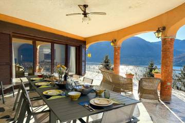 Villa per 16 Persone in Valsolda, Lago di Lugano (Italia), Foto 1