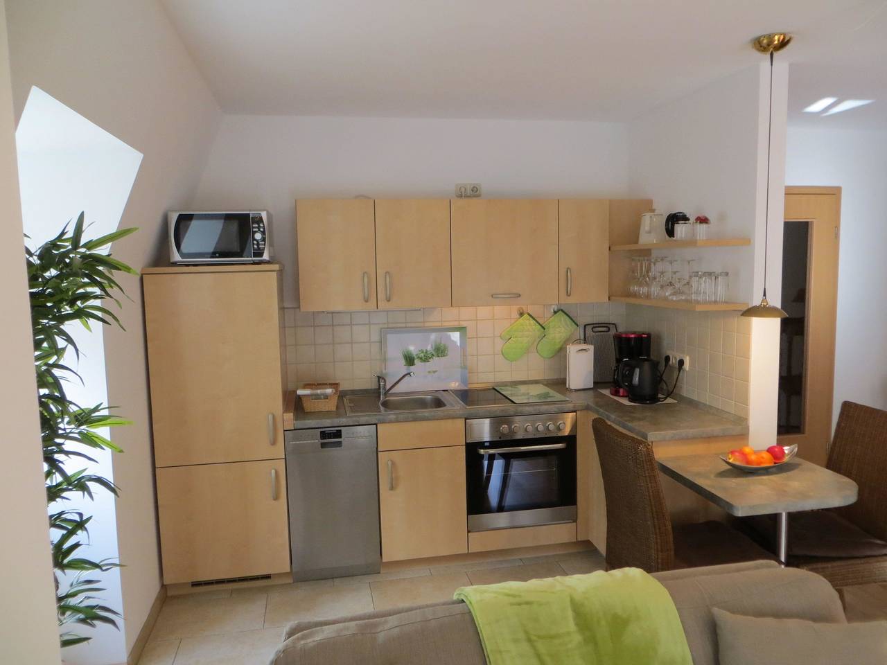 Ganze Ferienwohnung, Weißes Haus am Kurpark, Fewo Waldblick in Bad Suderode, Quedlinburg