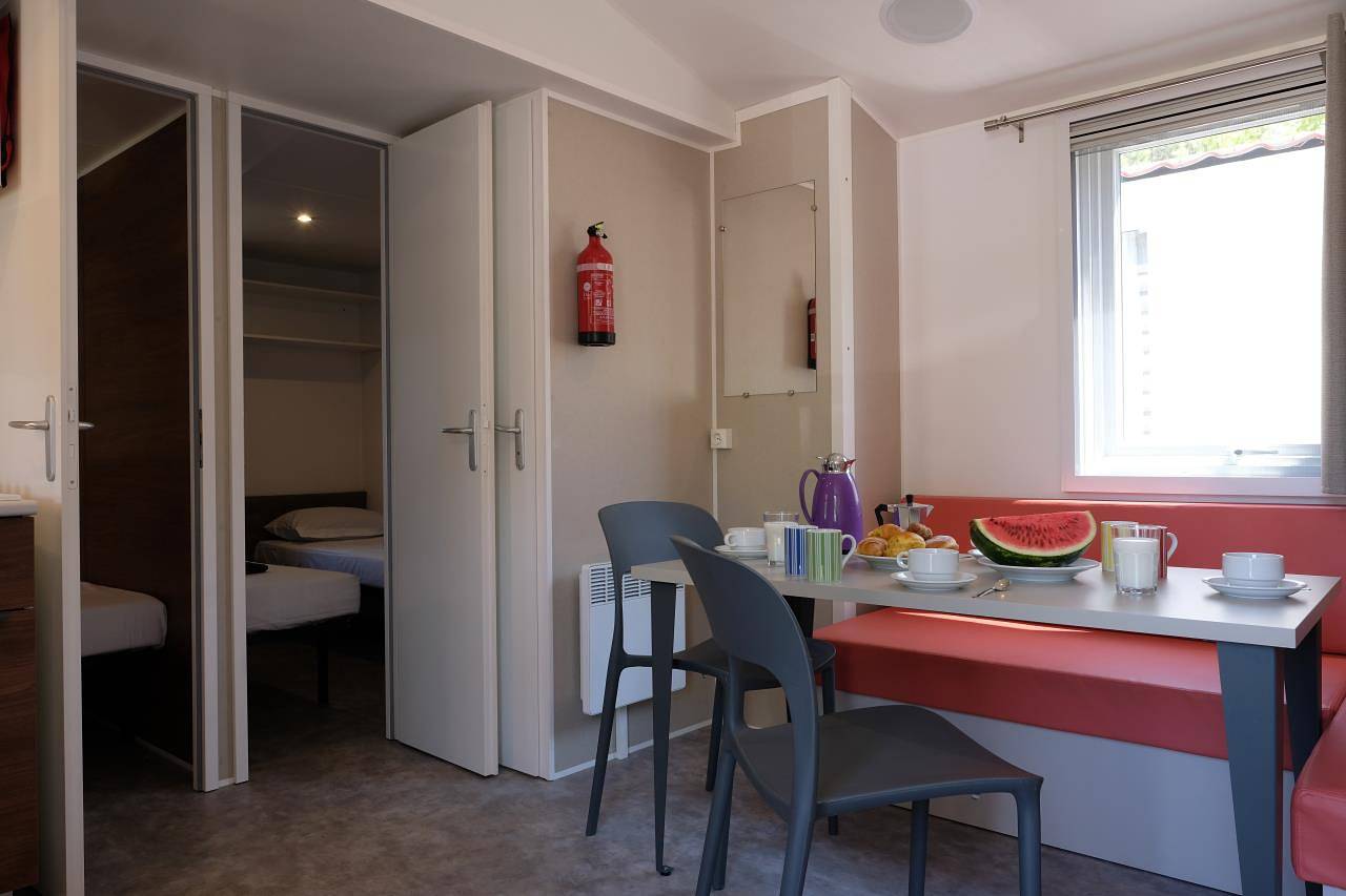 Ferienanlage La Masseria Mobilehome Happy Premium für 5 Personen in Gallipoli, Gulf of Taranto