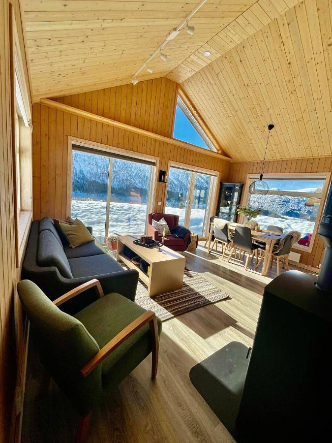 Lodge für 6 Personen, mit Ausblick und Garten sowie Sauna, mit Haustier in Voss - 3