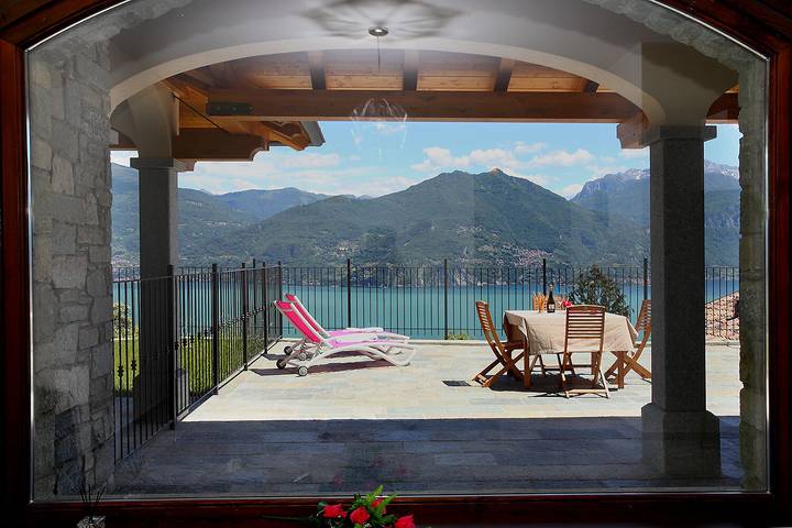 Ferienwohnung für 4 Personen, mit Terrasse und Pool sowie Seeblick, kinderfreundlich in Gemeinde Menaggio - 4