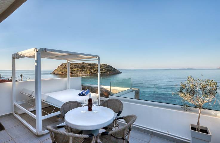 Ferienhaus für 7 Personen, mit Balkon und Terrasse sowie Whirlpool in Sitia Gemeinde