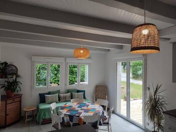Auberge pour 3 personnes, avec terrasse et jardin, animaux acceptés à Landévennec