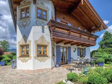 Ferienhaus für 8 Personen, mit Terrasse und Garten sowie Sauna in Schönau am Königssee