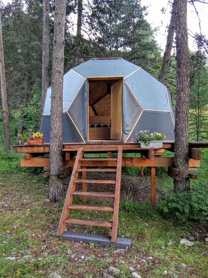 Lodge pour 2 personnes, avec jardin, animaux acceptés - 1