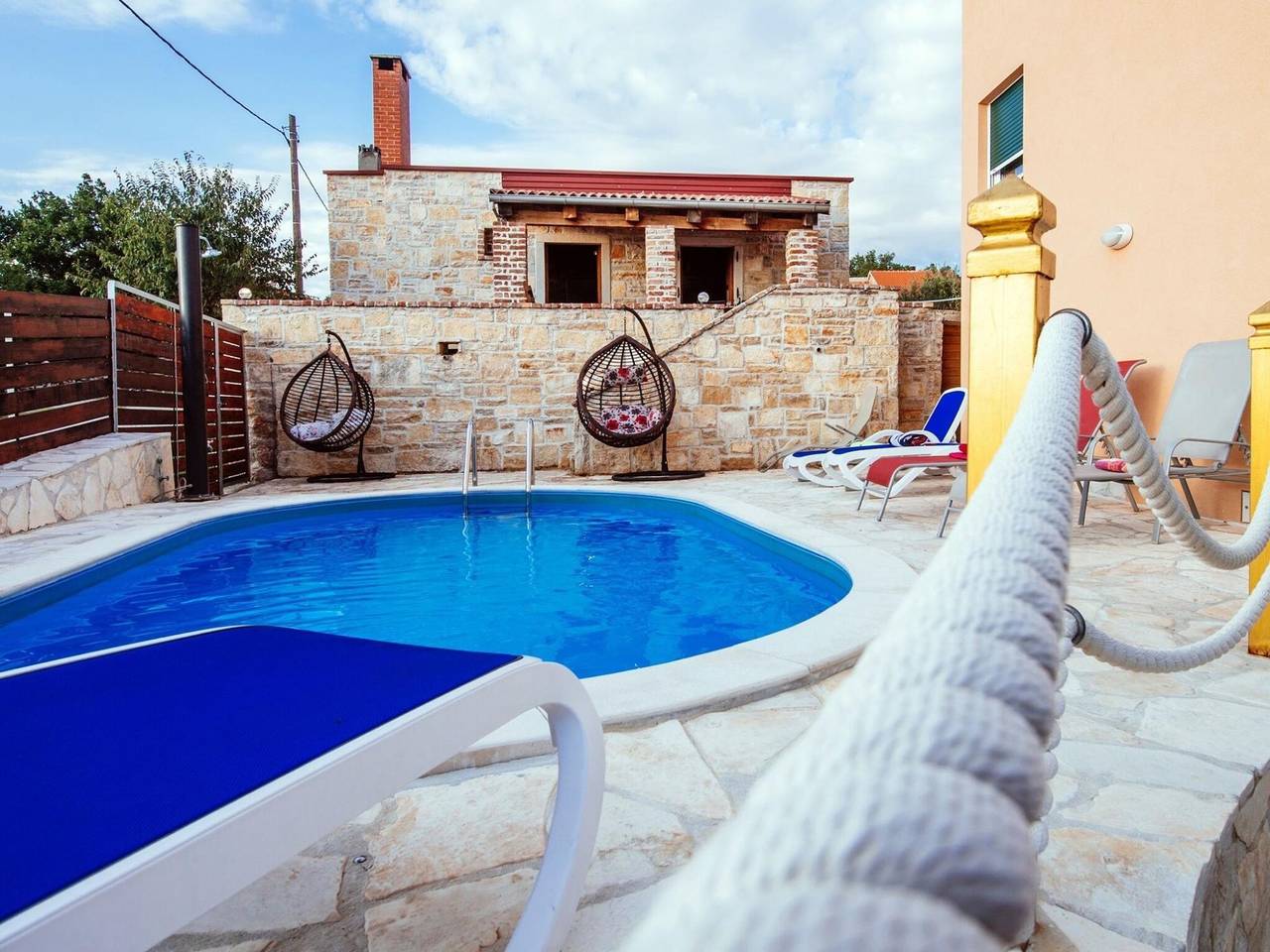 Splendid Holiday Home in Jasenice with Swimming Pool in Maslenica, Zadar
