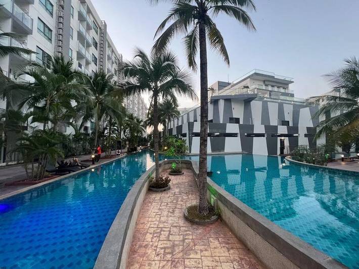 Vakantiewoning voor 2 personen, met balkon en zwembad in Pattaya