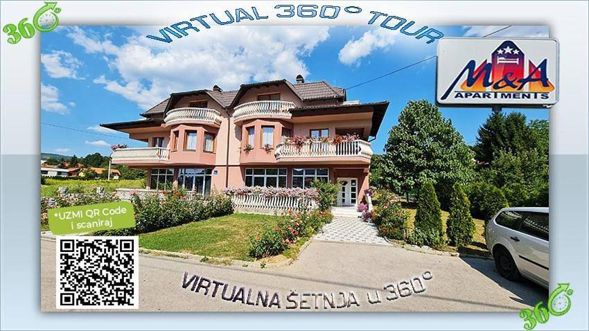 Appartement de vacances pour 5 personnes, avec vue ainsi que jardin et terrasse