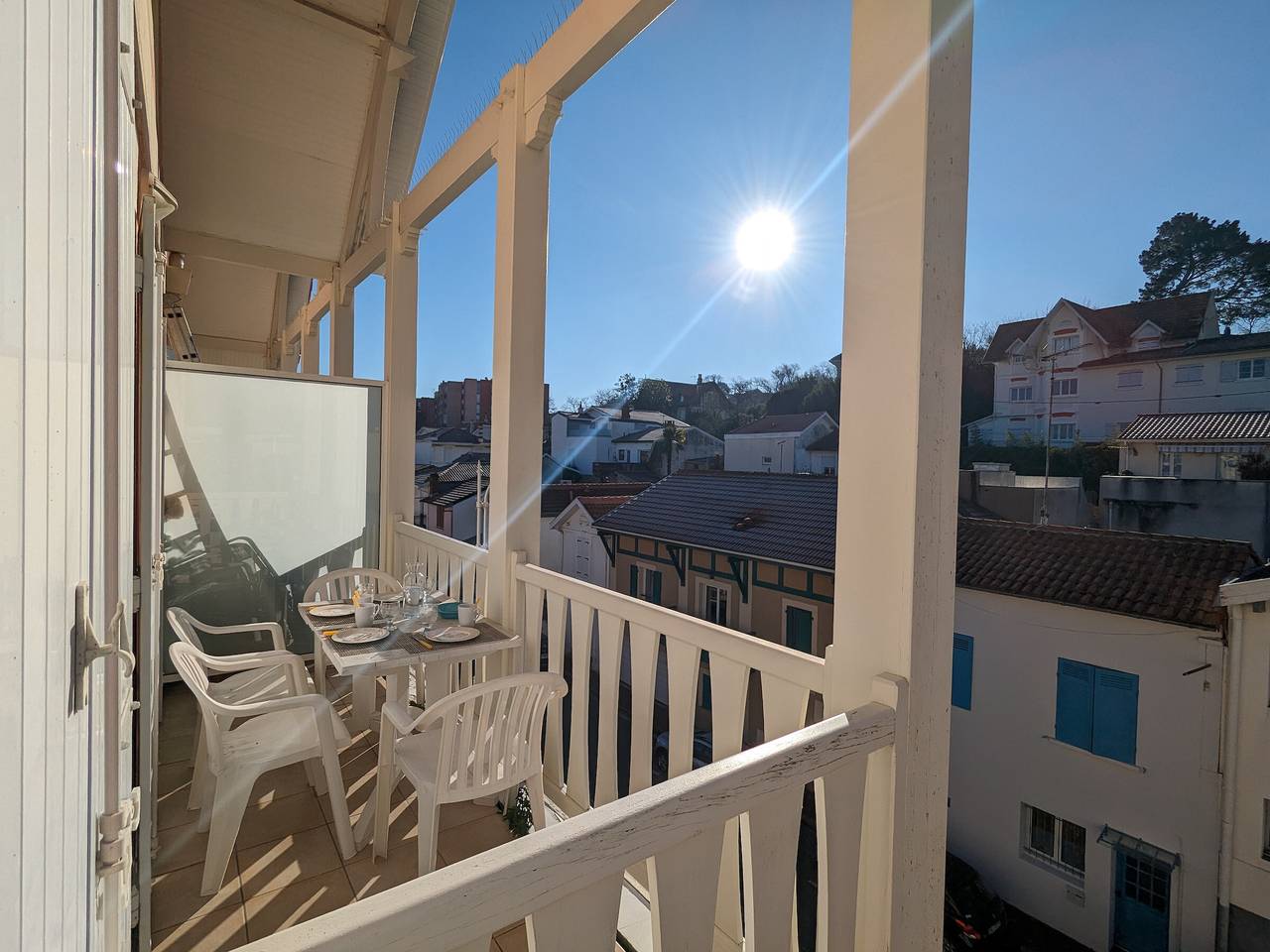 Appartement entier, Duplex T3 lumineux avec balcon, parking et Wifi à Arcachon in Arcachon, Région d'Arcachon