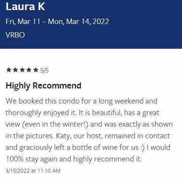 Vacation Apartment for 4 Guests in Lake Michigan, Michigan, Picture 2