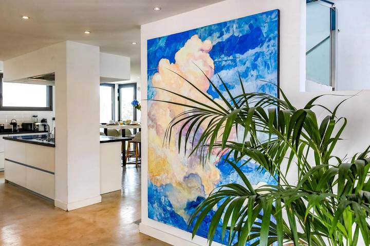 Casa rural para 20 personas, con jardín además de piscina y vistas en San Pedro de Ribas - 4