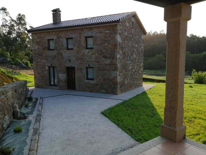 Apartamento para 4 personas, con Terraza además de Jardín y Vistas en Cee