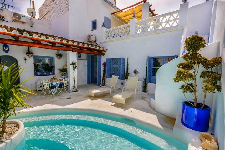 Maison de campagne pour 10 personnes, avec terrasse ainsi que jacuzzi et piscine à La Puebla de los Infantes - 3