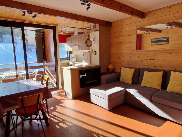 Gîte pour 6 personnes, avec balcon dans Le Sauze - 3