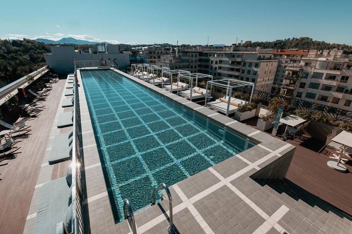 Hôtel pour 2 personnes, avec piscine et jardin à San Sebastian