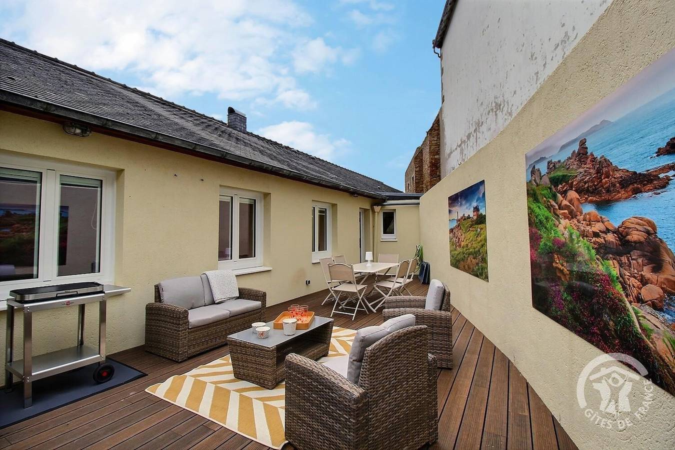 Kerlou in Perros-Guirec, Costa de granito rosa