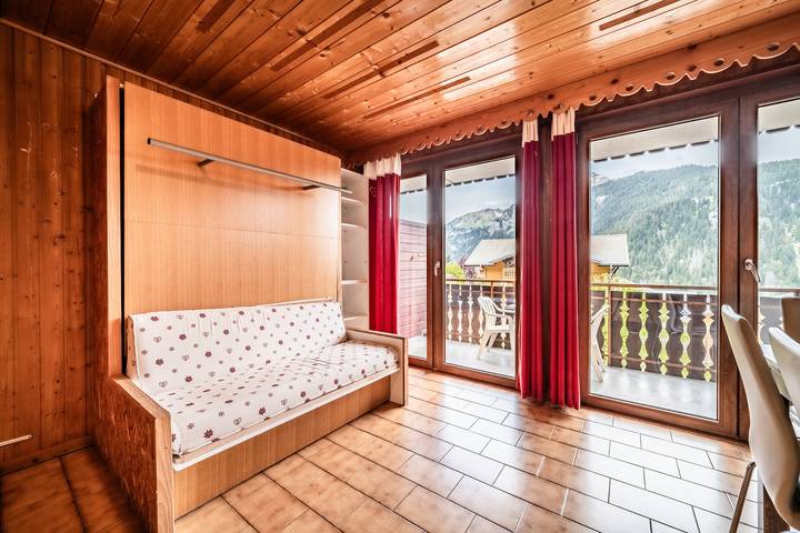 Appart’hôtel pour 4 personnes, avec balcon et sauna en Haute-Savoie