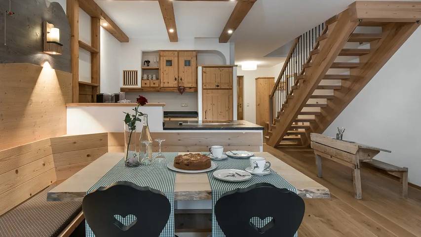 Ferienwohnung für 5 Personen, mit Sauna und Balkon sowie Garten in Petting - 3