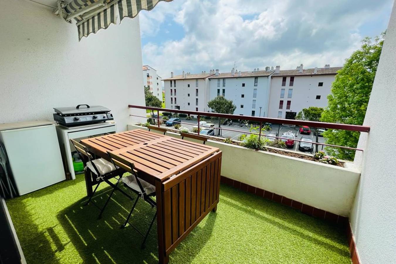 Apartamento entero, Apartamento de vacaciones para 4 personas con terraza in San Juan de Luz, Region de Bayona