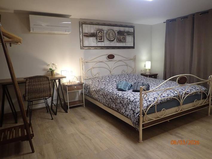 Chambre d’hôte pour 2 personnes, avec sauna