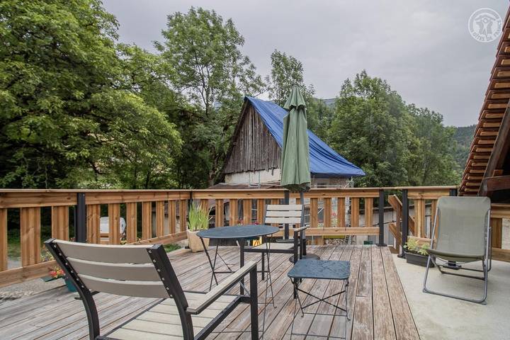 Gîte für 2 Personen, mit Terrasse in Französische Alpen - 3