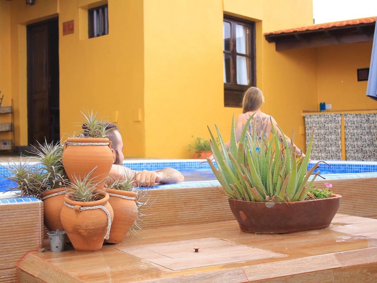 Mit Schwimmbad nur für Erwachsene in El Rosario, East Coast of Tenerife